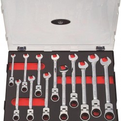 Γερμ/πολύγωνα καστάνιας σπαστά σετ 12 τεμ. (8-19mm) FORCE Γερμ/πολύγωνα καστάνιας σπαστά σετ 12 τεμ. (8-19mm) FORCE