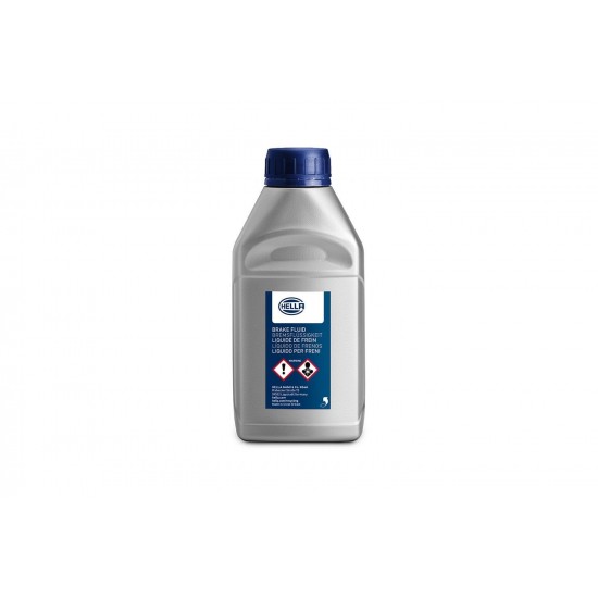 Υγρά φρένων DOT 4 500ml HELLA