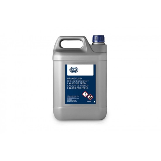 Υγρά φρένων DOT 4 5L HELLA