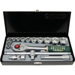 Κασετίνα καρυδάκια εξάγωνα 1/2 σετ FORCE 4162-5