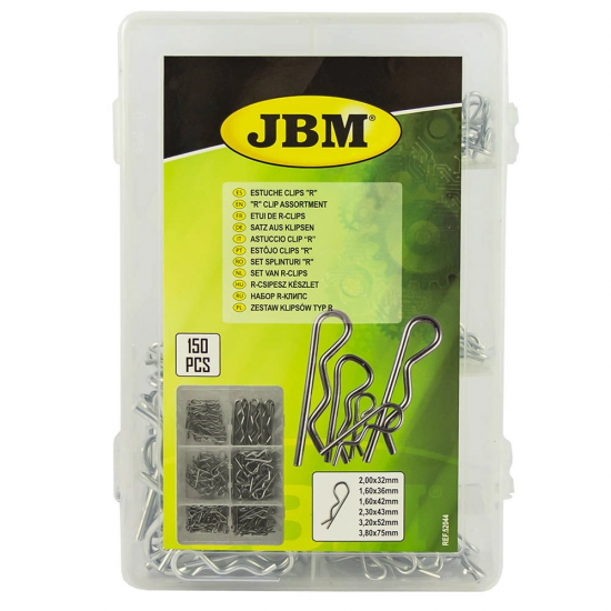 Κασετίνα με περόνες 150 τεμαχίων JBM 52044 Κασετίνα με περόνες 150 τεμαχίων JBM 52044