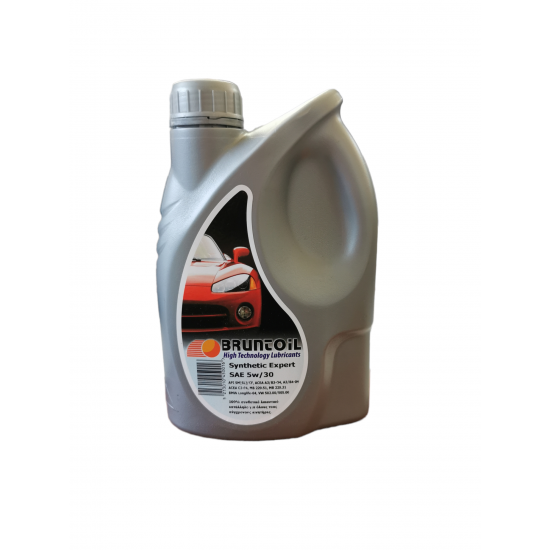 Λάδι 5W-30 1L βενζίνης SYNTHETIC EXPERT BRUNTOIL | Mastras