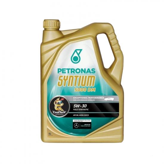 Λάδι συνθετικό 5W-30 5L SYNTIUM 5000DM PETRONAS | Mastras