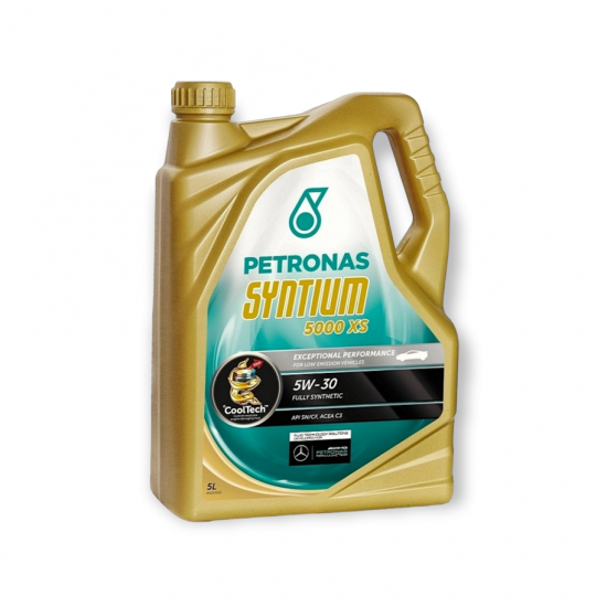 Λάδι συνθετικό 5W-30 5L SYNTIUM 5000XS PETRONAS | Mastras