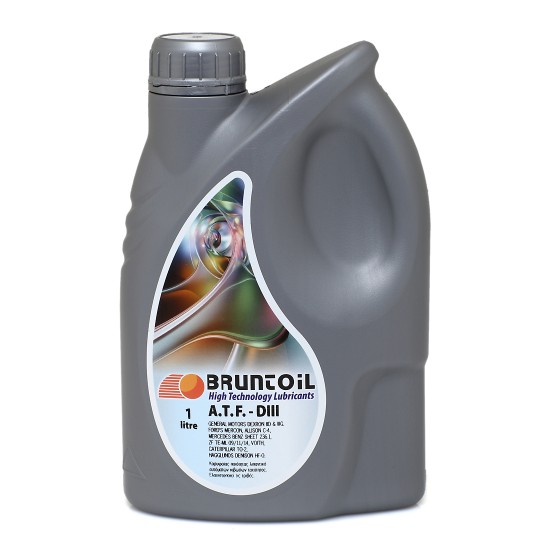 Λιπαντικό αυτόματων κιβωτίων A.T.F. DIII BRUNTOIL 1L | Mastras