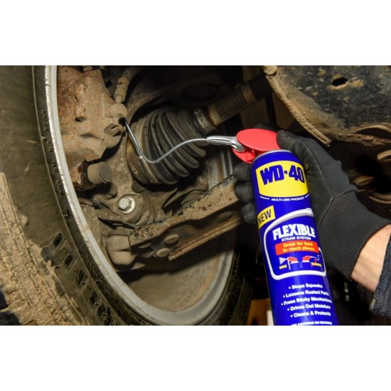 Αντισκωριακό/λιπαντικό σπρέι WD-40 FLEXIBLE (εύκαμπτο σωλήνα) 600ml Αντισκωριακό/λιπαντικό σπρέι WD-40 FLEXIBLE (εύκαμπτο σωλήνα) 600ml